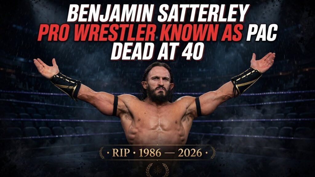 Benjamin Satterley tot AEW-Wrestler Pac stirbt mit 40 Jahren