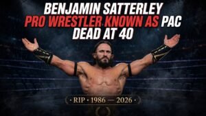 Benjamin Satterley tot AEW-Wrestler Pac stirbt mit 40 Jahren