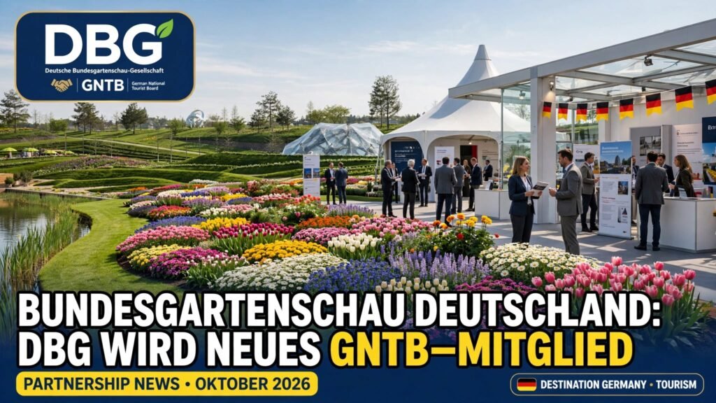 Bundesgartenschau Deutschland DBG wird neues GNTB-Mitglied