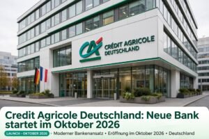 Crédit Agricole Deutschland Neue Bank startet im Oktober 2026