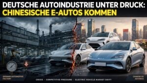 Deutsche Autoindustrie unter Druck Chinesische E-Autos kommen