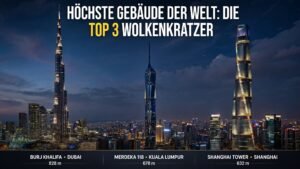 Höchste Gebäude der Welt Die Top 3 Wolkenkratzer