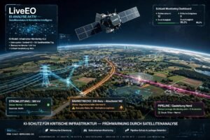 LiveEO Satellitendaten und KI schützen Infrastruktur