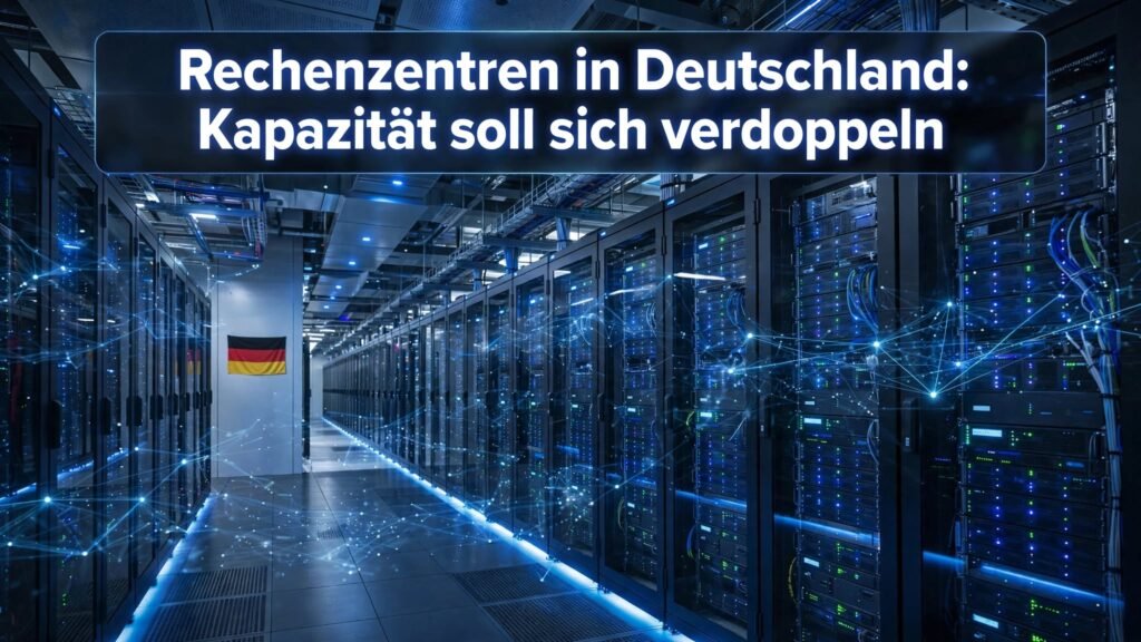 Rechenzentren in Deutschland Kapazität soll sich verdoppeln