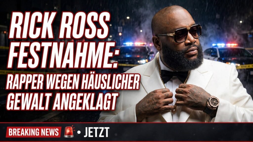 Rick Ross Festnahme Rapper wegen häuslicher Gewalt angeklagt