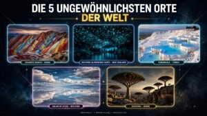 Ungewöhnliche Orte der Welt