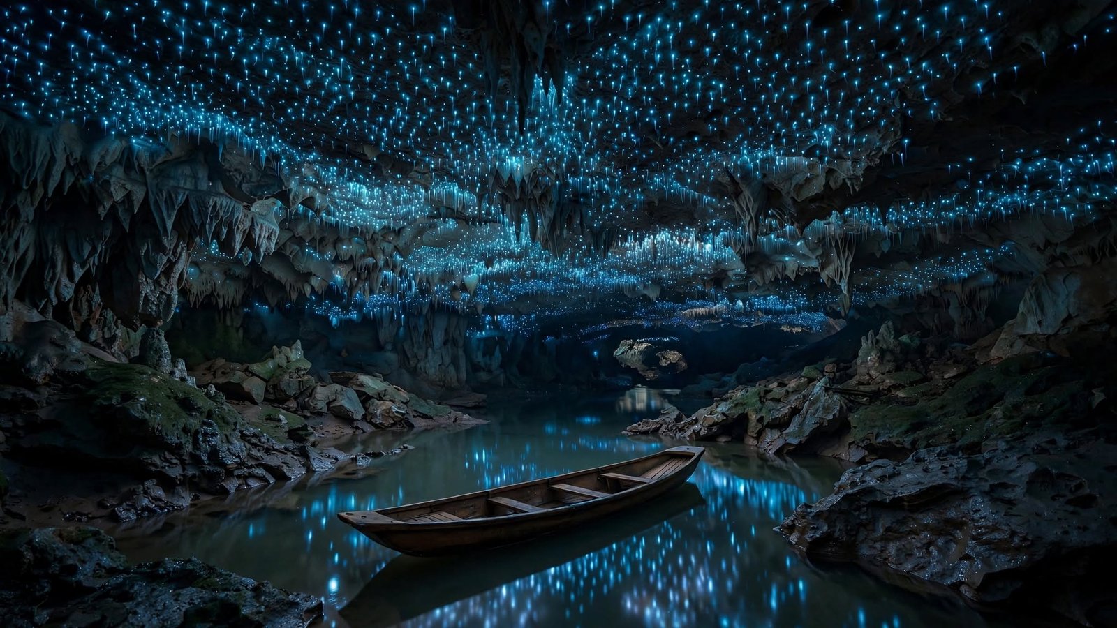 Waitomo – eine Höhle voller Sterne