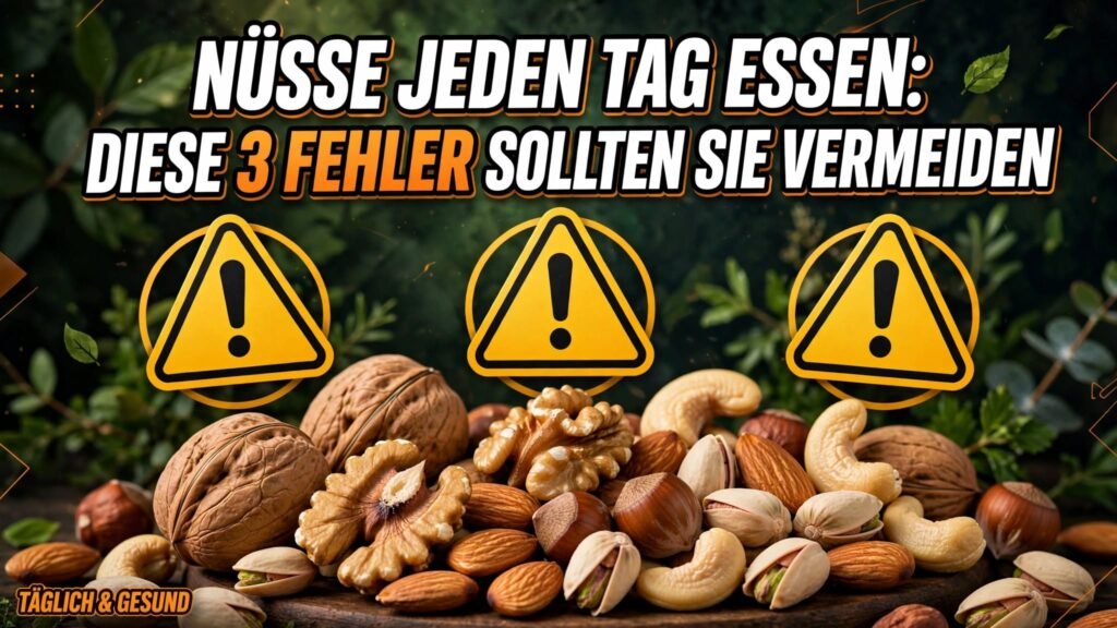 Nüsse jeden Tag essen: Diese 3 Fehler sollten Sie vermeiden